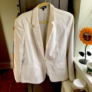 Express Blazer white